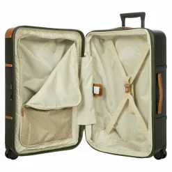 Best Bric's Bellagio 4 Rollen Trolley 70.5 cm mit Dehnfalte olivgruen