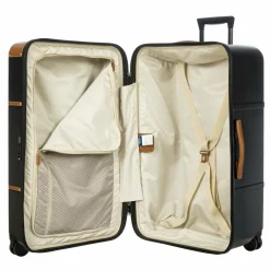 Bric's 4-Rollen Koffer|Hartgepäck<Bellagio 4 Rollen Trolley 80 cm schwarz-braun