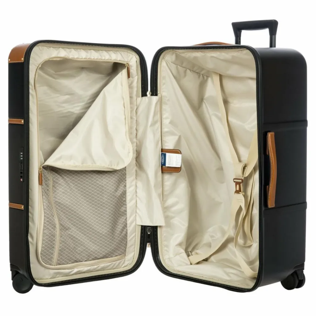 Bric's 4-Rollen Koffer|Hartgepäck<Bellagio 4 Rollen Trolley 75.5 cm schwarz-braun