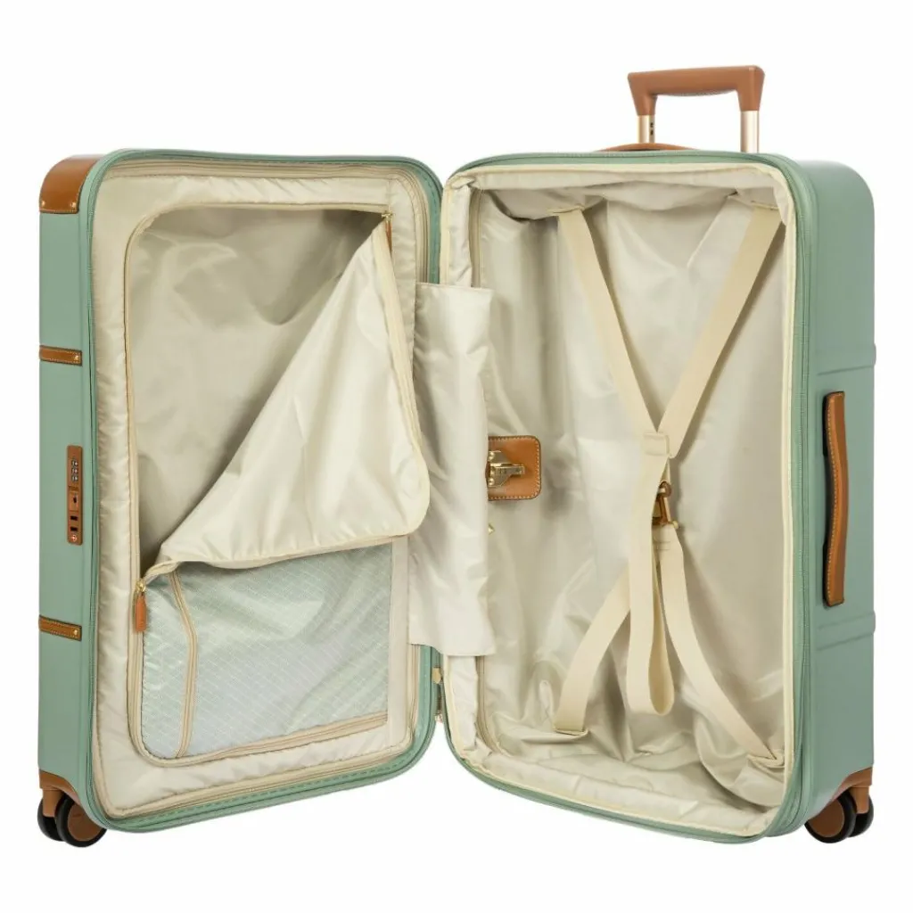 Bric's 4-Rollen Koffer|Hartgepäck<Bellagio 4 Rollen Trolley 70.5 cm mit Dehnfalte eucalyptus