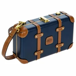 Discount Bric's Bellagio Umhängetasche 20 cm blau-tabak