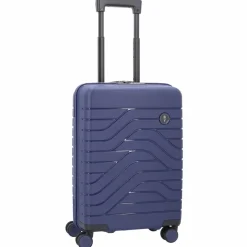 Bric's Hartgepäck Kabinengepäck|4-Rollen Kabinentrolleys<BY Ulisse 4-Rollen Kabinentrolley 55 cm ocean blue
