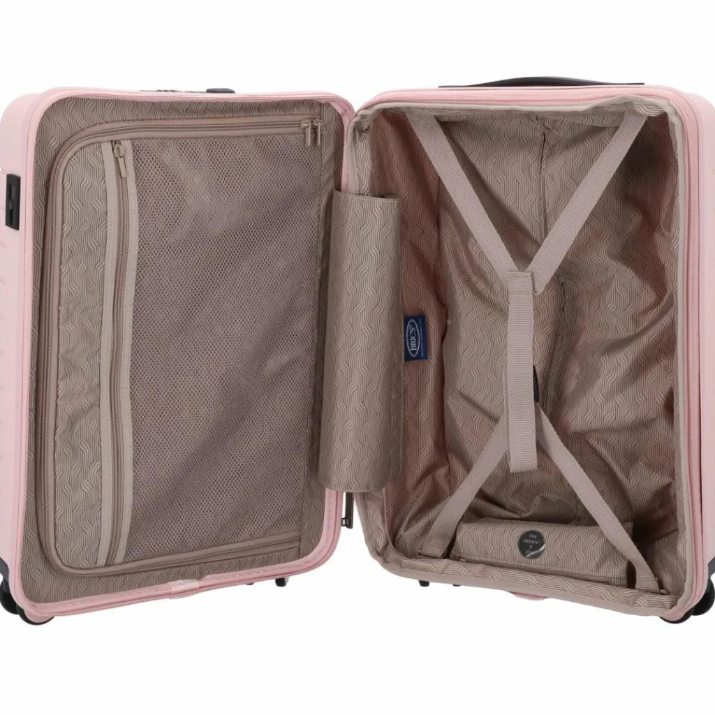 Best Bric's BY Ulisse 4-Rollen Kabinentrolley 55 cm pearl pink
