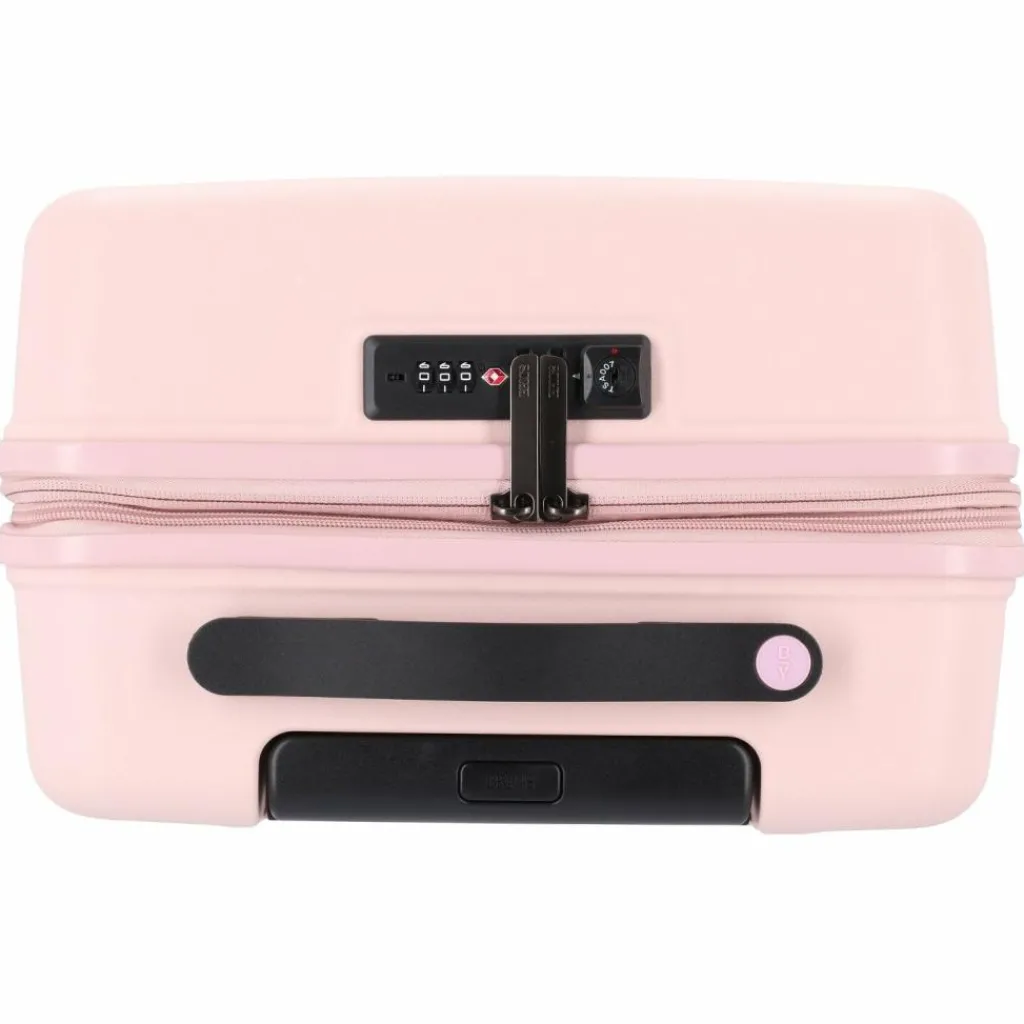 Best Bric's BY Ulisse 4-Rollen Kabinentrolley 55 cm pearl pink