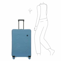 Bric's BY Ulisse 4-Rollen Trolley 79 cm