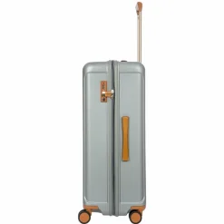 Bric's 4-Rollen Koffer|Hartgepäck<Capri 4 Rollen Trolley 78 cm mit Dehnfalte silver