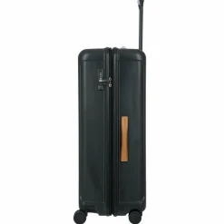 Bric's Capri 4 Rollen Trolley 84 cm mit Dehnfalte black