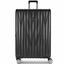 Bric's Hartgepäck|4-Rollen Koffer<Cervia 2.0 4 Rollen Trolley L 77 cm mit Dehnfalte dark-grey