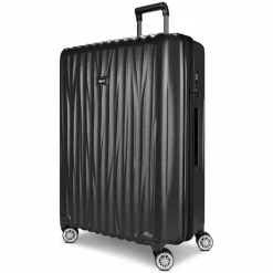 Bric's Hartgepäck|4-Rollen Koffer<Cervia 2.0 4 Rollen Trolley L 77 cm mit Dehnfalte dark-grey