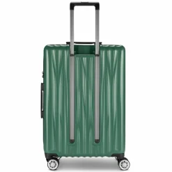 Sale Bric's Cervia 2.0 4 Rollen Trolley M 69 cm mit Dehnfalte smaragd-green