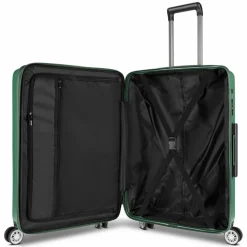 Sale Bric's Cervia 2.0 4 Rollen Trolley M 69 cm mit Dehnfalte smaragd-green