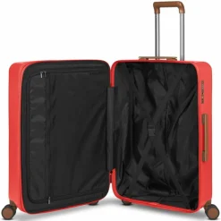 New Bric's Ferrara 4 Rollen Trolley M 67 cm mit Dehnfalte red