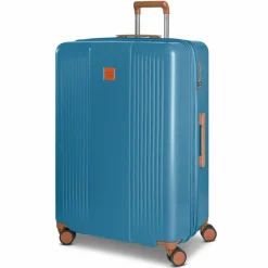 New Bric's Ferrara 4 Rollen Trolley L 77 cm mit Dehnfalte denim