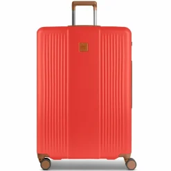 Bric's Hartgepäck|4-Rollen Koffer<Ferrara 4 Rollen Trolley L 77 cm mit Dehnfalte red