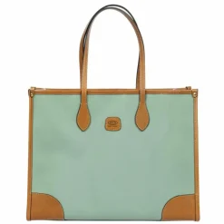 Bric's Shopper|Schultertaschen<Firenze Shopper Tasche 40 cm Laptopfach eucalyptus