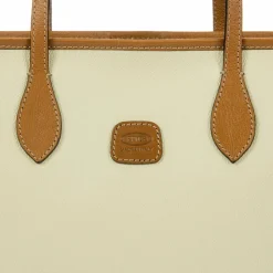 Bric's Shopper|Schultertaschen<Firenze Shopper Tasche S 35 cm Laptopfach cream