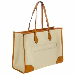 Bric's Shopper|Schultertaschen<Firenze Shopper Tasche 40 cm Laptopfach panna
