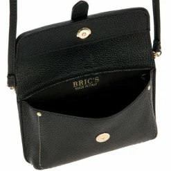 Online Bric's Gondola Garofano Umhängetasche Leder 19.5 cm black