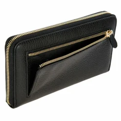 Bric's Damengeldbörsen Querformat<Gondola Verbena Geldbörse Leder 20 cm black