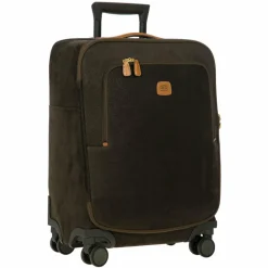 Bric's Weichgepäck Kabinengepäck|4-Rollen Kabinentrolleys<Life 4 Rollen Kabinentrolley 55 cm olive