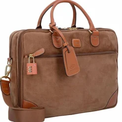 Outlet Bric's Life Aktentasche 39 cm Laptopfach camel