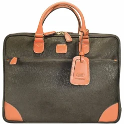 Clearance Bric's Life Aktentasche 39 cm Laptopfach olive