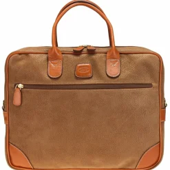Hot Bric's Life Aktentasche 38 cm Laptopfach camel