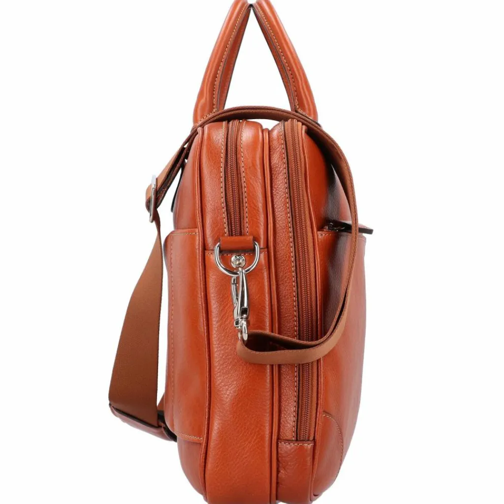 Bric's Life Pelle Aktentasche Leder 38 cm Laptopfach