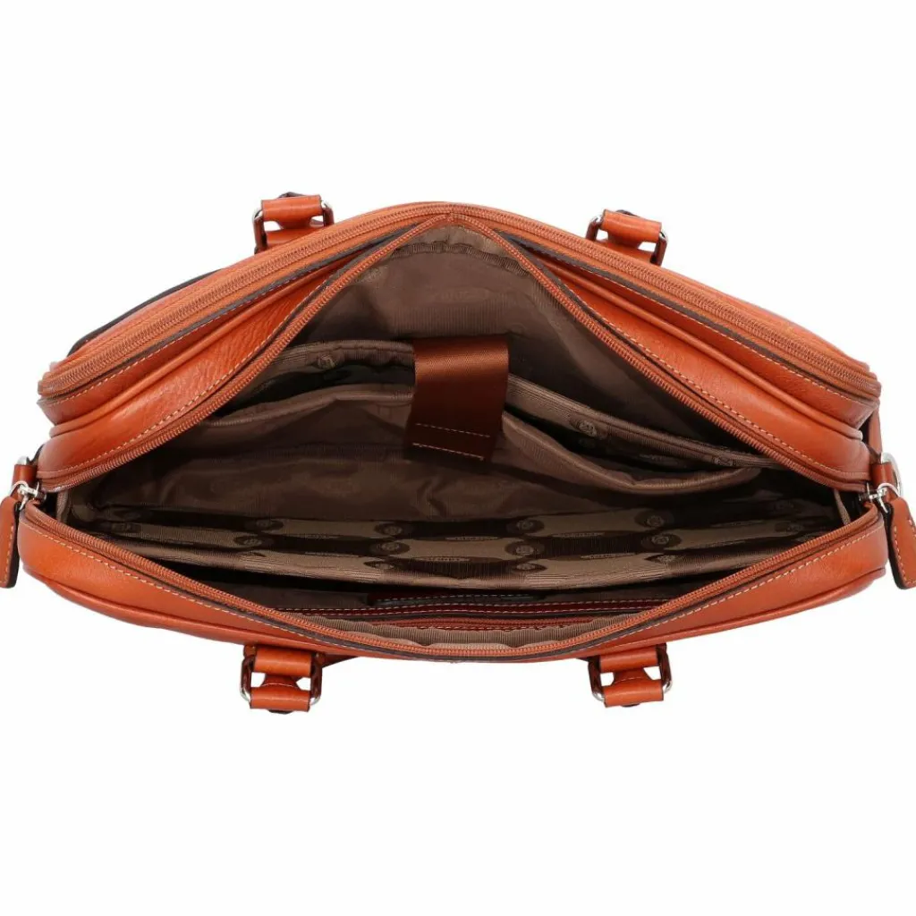 Bric's Life Pelle Aktentasche Leder 38 cm Laptopfach