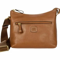 Best Bric's Life Pelle Martina Umhängetasche Leder 34 cm cognac