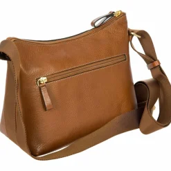Best Bric's Life Pelle Martina Umhängetasche Leder 34 cm cognac