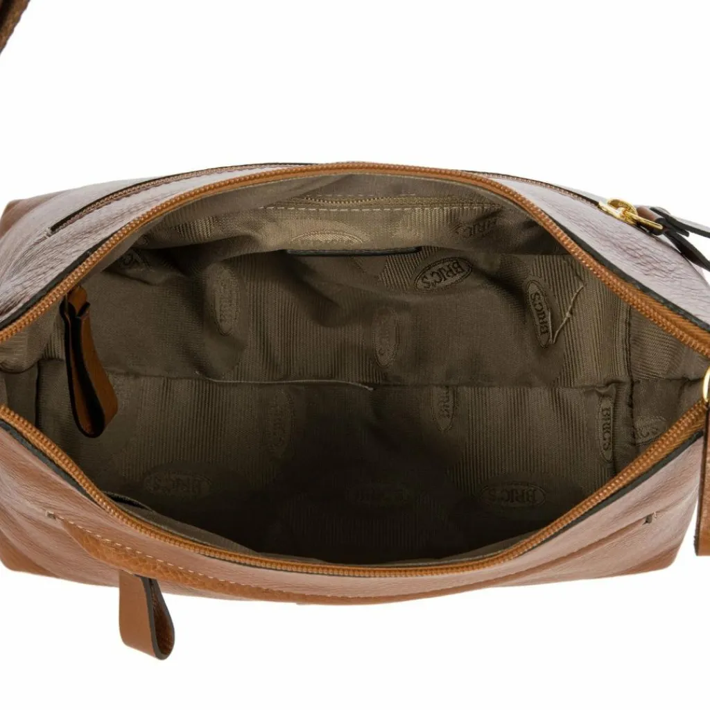 Best Bric's Life Pelle Martina Umhängetasche Leder 34 cm cognac