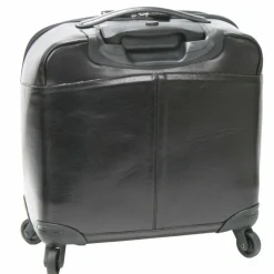 Clearance Bric's Life Pelle 4-Rollen Businesstrolley Leder 43 cm Laptopfach cognac