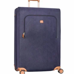 Bric's Weichgepäck|4-Rollen Koffer<Life 4-Rollen Trolley 82 cm blu