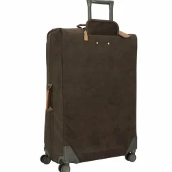 Bric's Life 4-Rollen Trolley 77 cm olivgruen