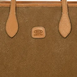 Bric's Shopper|Schultertaschen<Life Shopper Tasche 40.5 cm Laptopfach camel