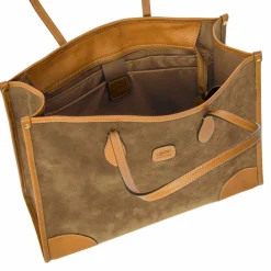 Bric's Shopper|Schultertaschen<Life Shopper Tasche 40.5 cm Laptopfach camel