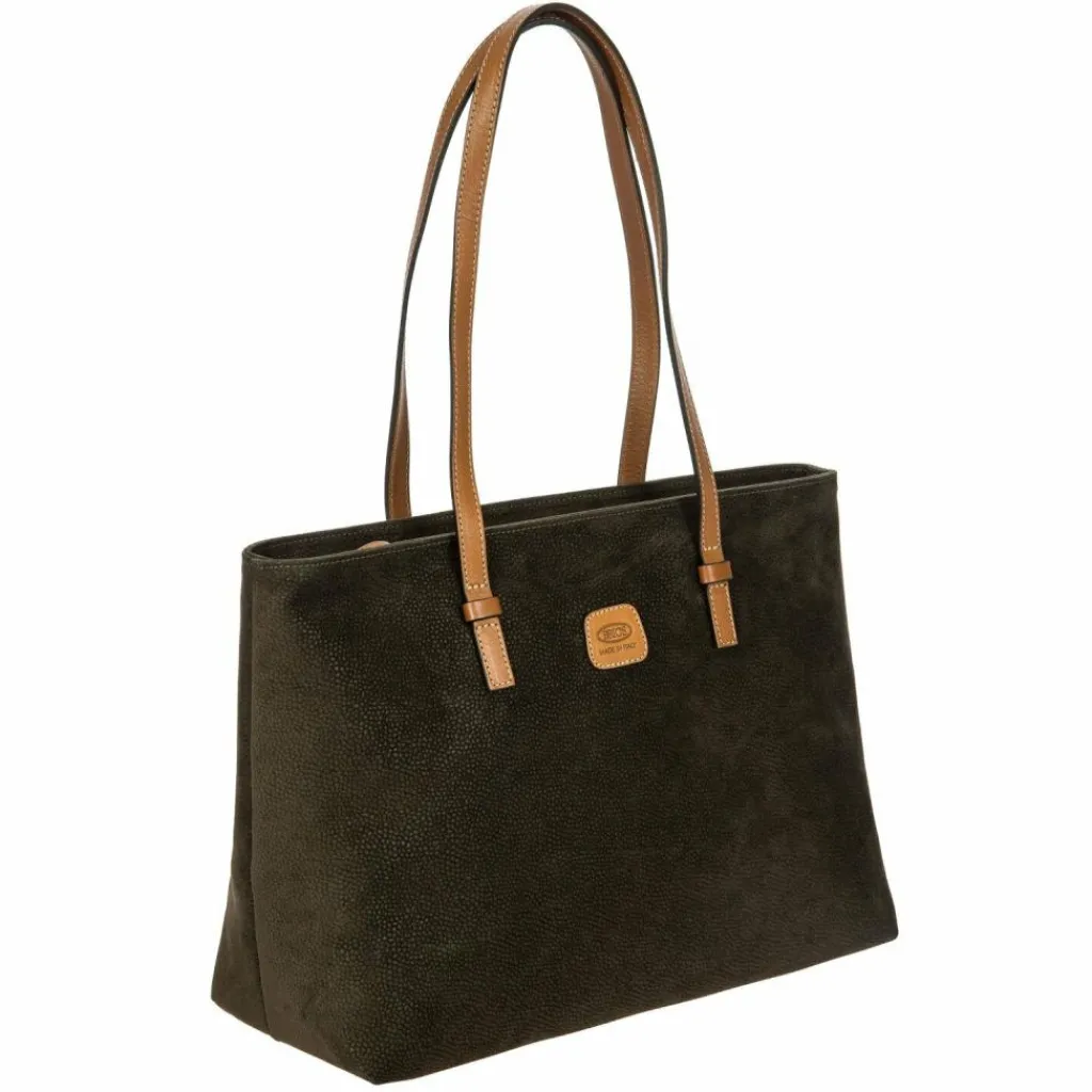 Best Bric's Life Vittoria Shopper Tasche 32 cm olivgruen