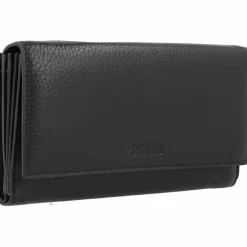 Bric's Damengeldbörsen Querformat<Marmolada Geldbörse RFID Leder 18 cm nero