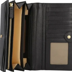 Bric's Damengeldbörsen Querformat<Marmolada Geldbörse RFID Leder 19 cm nero