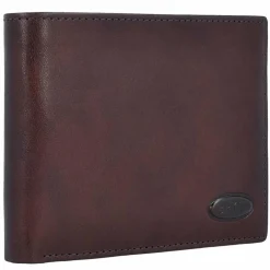 Bric's Herrengeldbörsen Querformat<Monte Rosa Geldbörse RFID Leder 12,5 cm braun