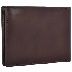 Bric's Herrengeldbörsen Querformat<Monte Rosa Geldbörse RFID Leder 12,5 cm braun