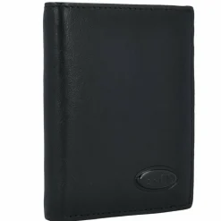 Hot Bric's Monte Rosa Geldbörse RFID Leder 7,5 cm nero
