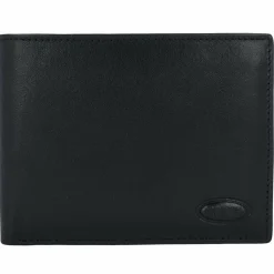 Bric's Herrengeldbörsen Querformat<Monte Rosa Geldbörse RFID Leder 12,5 cm schwarz