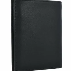 Clearance Bric's Monte Rosa Geldbörse RFID Leder 9,5 cm schwarz