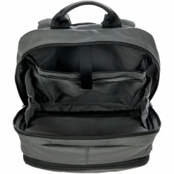 Bric's Business-Rucksäcke|Laptoptaschen<Monza Rucksack 40 cm Laptopfach grey-black