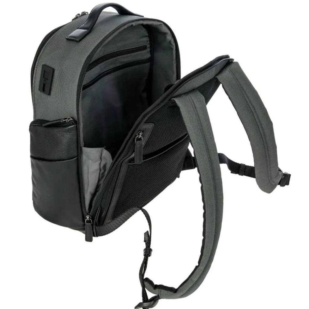 Bric's Business-Rucksäcke|Laptoptaschen<Monza Rucksack 39 cm Laptopfach grey-black