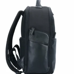 Hot Bric's Monza Rucksack 39 cm Laptopfach Nero-Nero