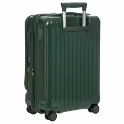 Bric's Hartgepäck Kabinengepäck|4-Rollen Kabinentrolleys<Positano 4 Rollen Kabinentrolley 55 cm mit Dehnfalte smaraddruen