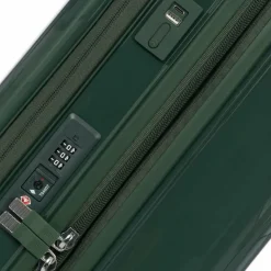 Bric's Hartgepäck Kabinengepäck|4-Rollen Kabinentrolleys<Positano 4 Rollen Kabinentrolley 55 cm mit Dehnfalte smaraddruen